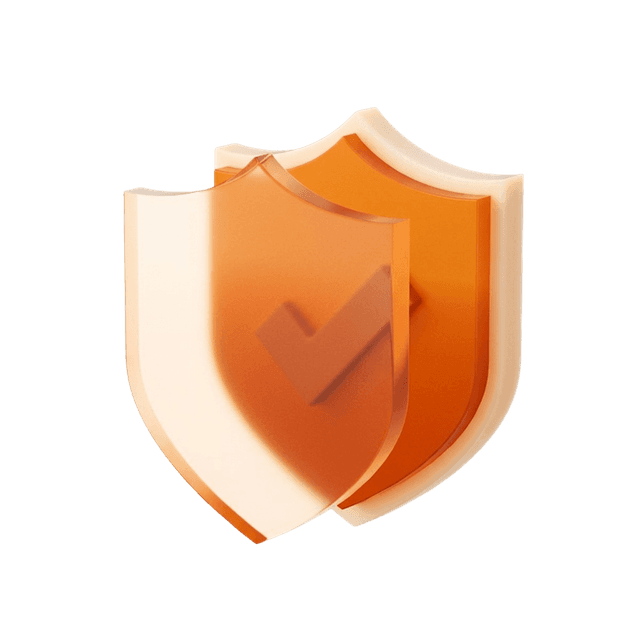 Glänzendes Datenschutz-Schild für DSGVO-Anträge